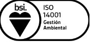Sello Certificado Medioambiental ISO 14001:2015