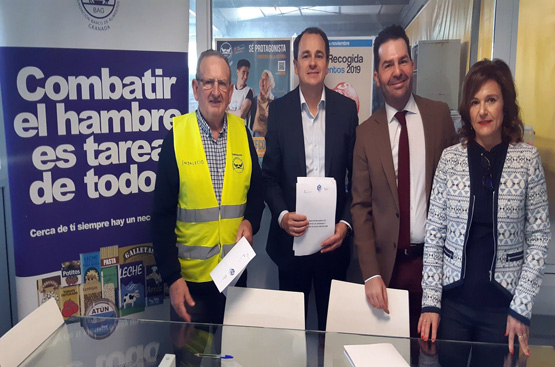 Ir a la noticia Aguasvira se convierte en socio protector del banco de Alimentos